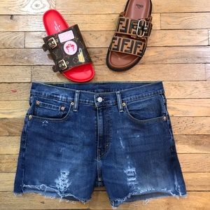 Levi’s Distressed Festival Shorts
